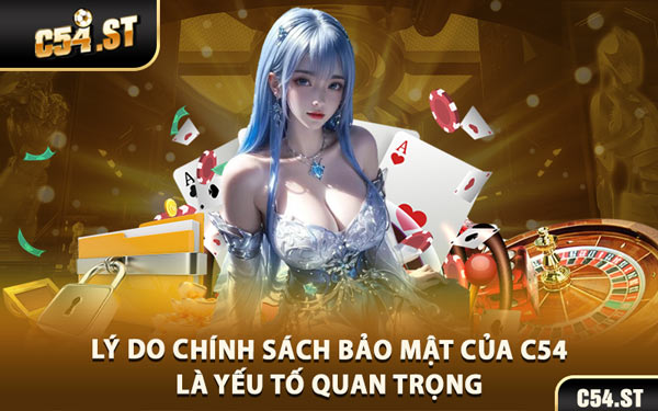 Lý Do Chính Sách Bảo Mật Của C54 Là Yếu Tố Quan Trọng